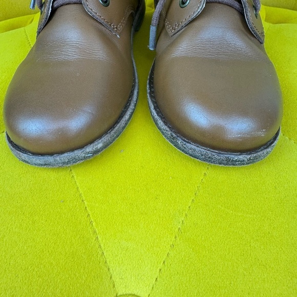 JANIE AND JACK Boy Shoes Leather Lace-Up Boot SIZE 10 - Picture 3 of 9